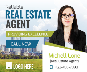 Real Estate Agent Banner (RE002)