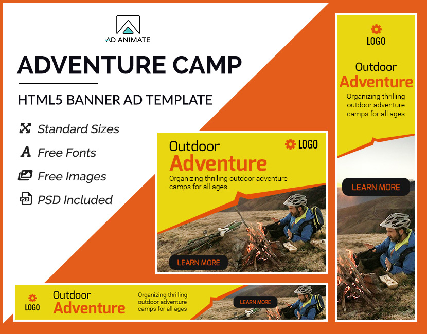 Adventure Camp Banner