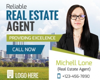 Rented Property Banner Ad Real Estate Ad Professional Ad Template